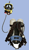 ˫ƿ(Two bottlesair breathing apparatus)